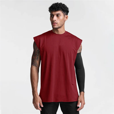 Men's Fitness Running Breathable Exercise Tank