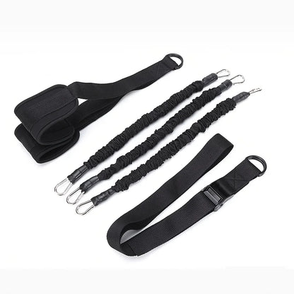 Pull Up Assistance Bands Set, Heavy Duty Resistance Band for Pull Up Bar, Adjustable Weight/Size with SBR Double Feet/Knee Rest