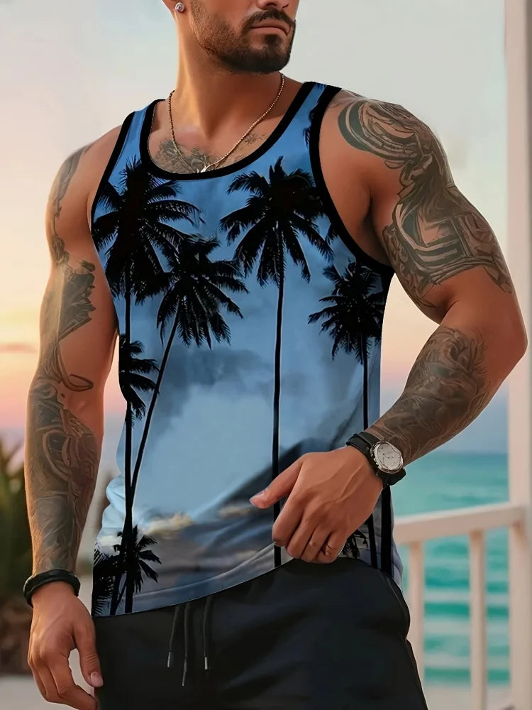 2025 New Summer Casual Men's Tank