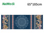 Yoga Mat Towel double-side Velvet Yoga Fitness Isolation Mat non-slip Folding Portable Sports Mat Towel Beach Quick Dry Towel