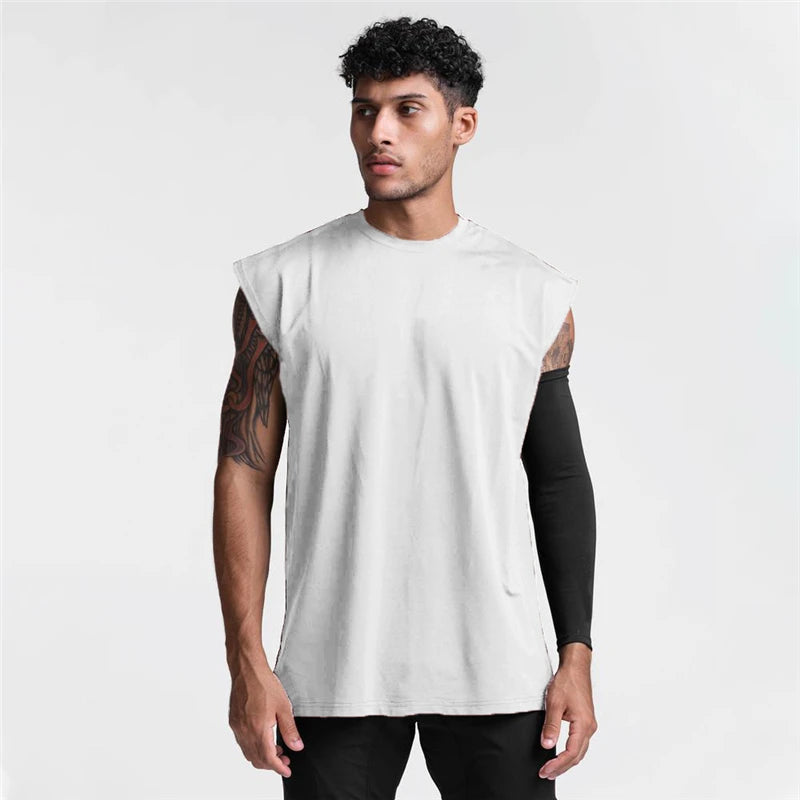 Men's Fitness Running Breathable Exercise Tank