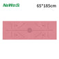 Yoga Mat Towel double-side Velvet Yoga Fitness Isolation Mat non-slip Folding Portable Sports Mat Towel Beach Quick Dry Towel