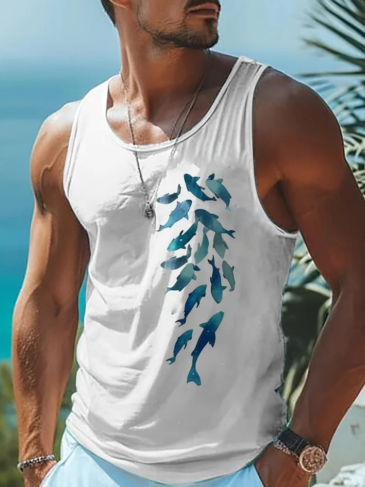 2025 New Summer Casual Men's Tank