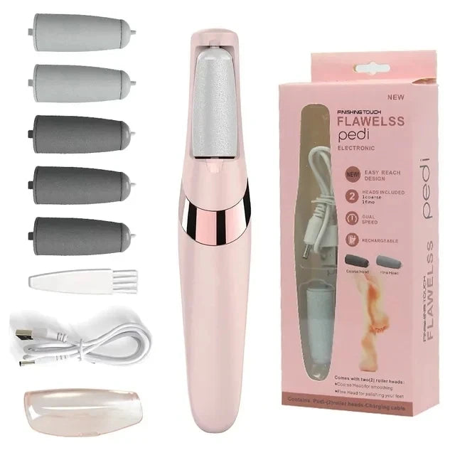 Electric Foot File Grinder Set Dead Skin