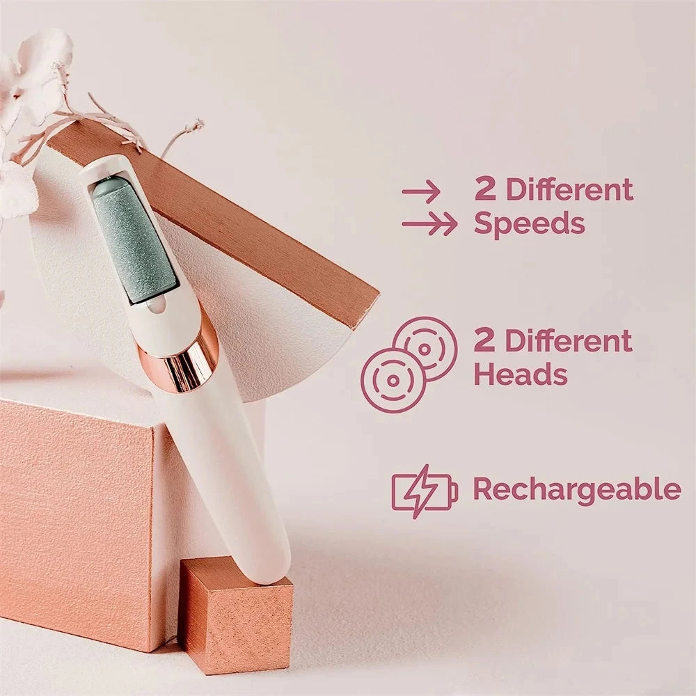 Electric Foot File Grinder Set Dead Skin