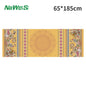 Yoga Mat Towel double-side Velvet Yoga Fitness Isolation Mat non-slip Folding Portable Sports Mat Towel Beach Quick Dry Towel